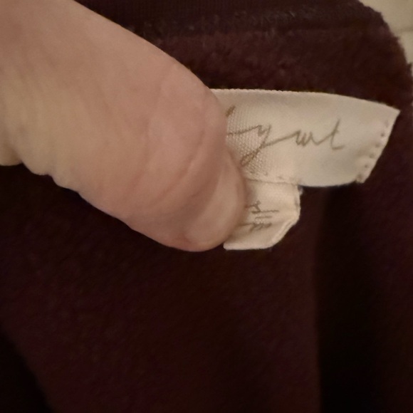 HDYWT Classic Oversized Sweat Set-Maroon - Picture 16 of 16